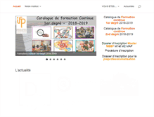 Tablet Screenshot of ifp-npdc.fr